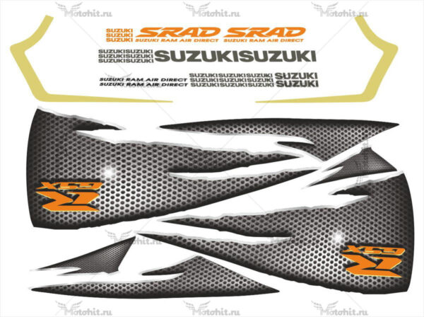 Decals for SUZUKI GSX-R-600 SRAD