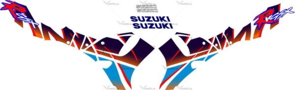 Decals for SUZUKI GSX-R-750 1992 PINK-R