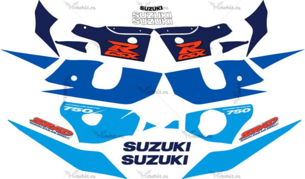 Decals for SUZUKI GSX-R-750 1998-1999