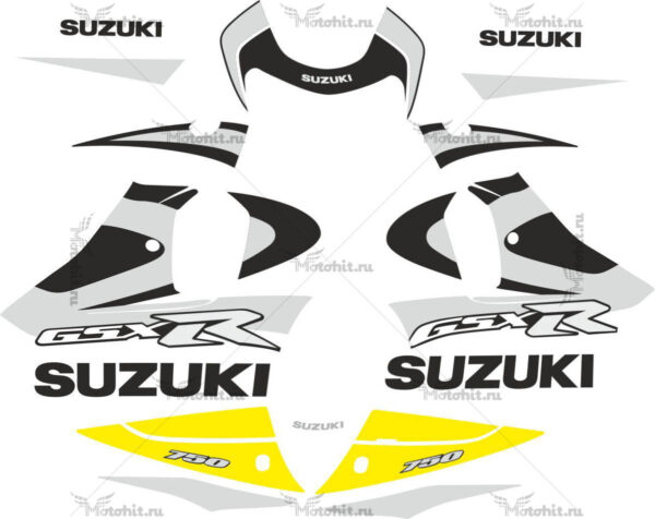 Decals for SUZUKI GSX-R-750 2001