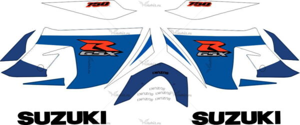 Decals for SUZUKI GSX-R-750 2005