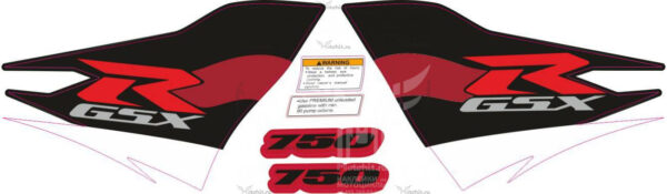 Decals for Suzuki GSX-R-750 2018