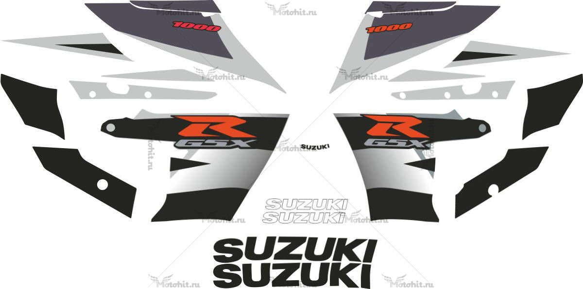 Decals for SUZUKI GSX-R-1000 2003-2004