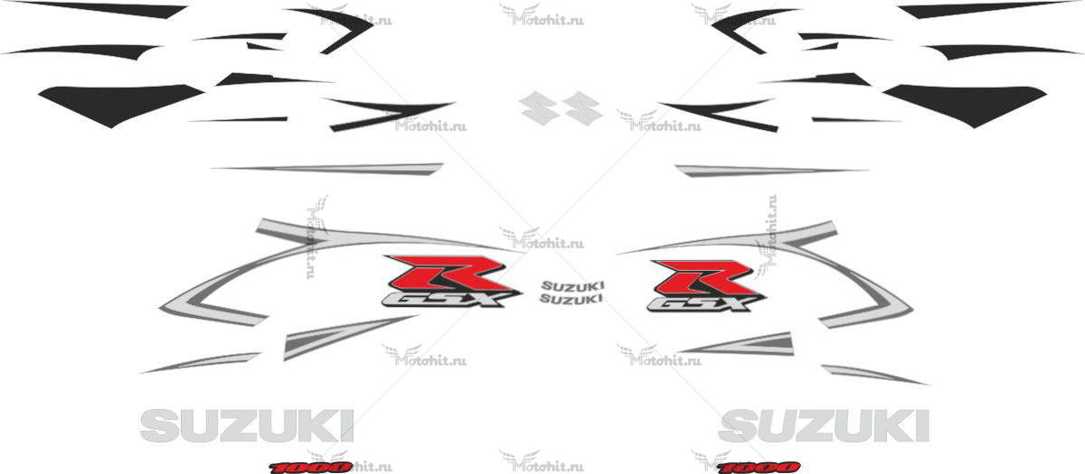 Decals for SUZUKI GSX-R-1000 2007