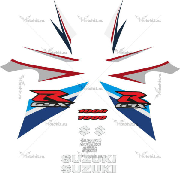 Decals for SUZUKI GSX-R-1000 2007-2008