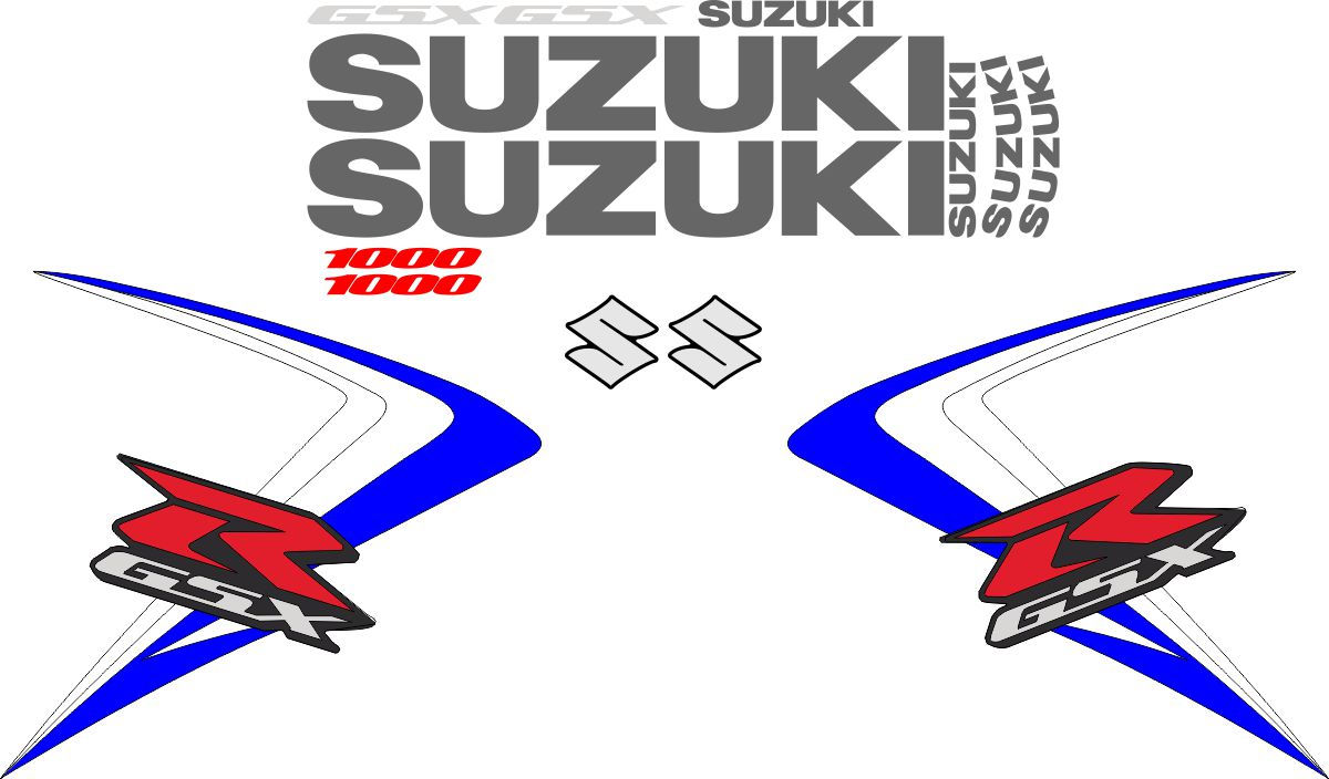 Decals for SUZUKI GSX-R-1000