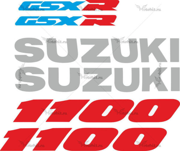 Decals for SUZUKI GSX-R-1100