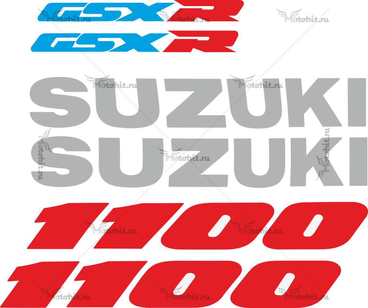 Decals for SUZUKI GSX-R-1100