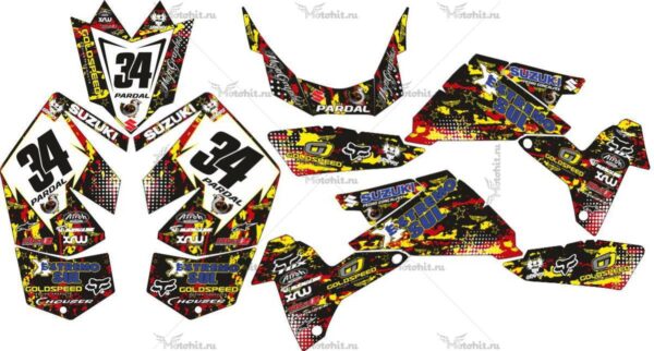 Decals for SUZUKI LTR-450 EXTREMO-SUL 2006-2018