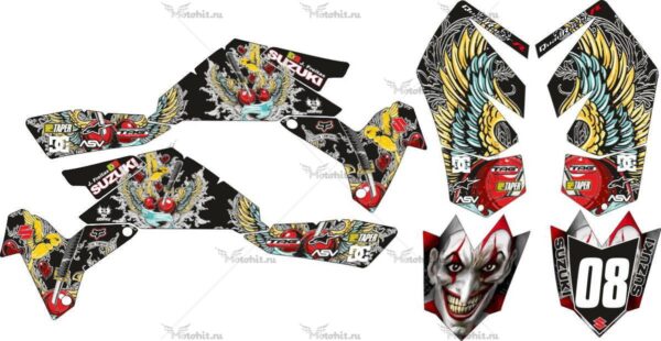 Decals for SUZUKI LTR-450 JOKER 2006-2018