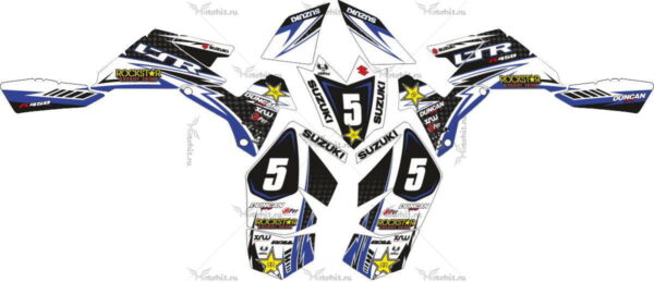 Decals for SUZUKI LTR-450 KIT-BLUE 2006-2018