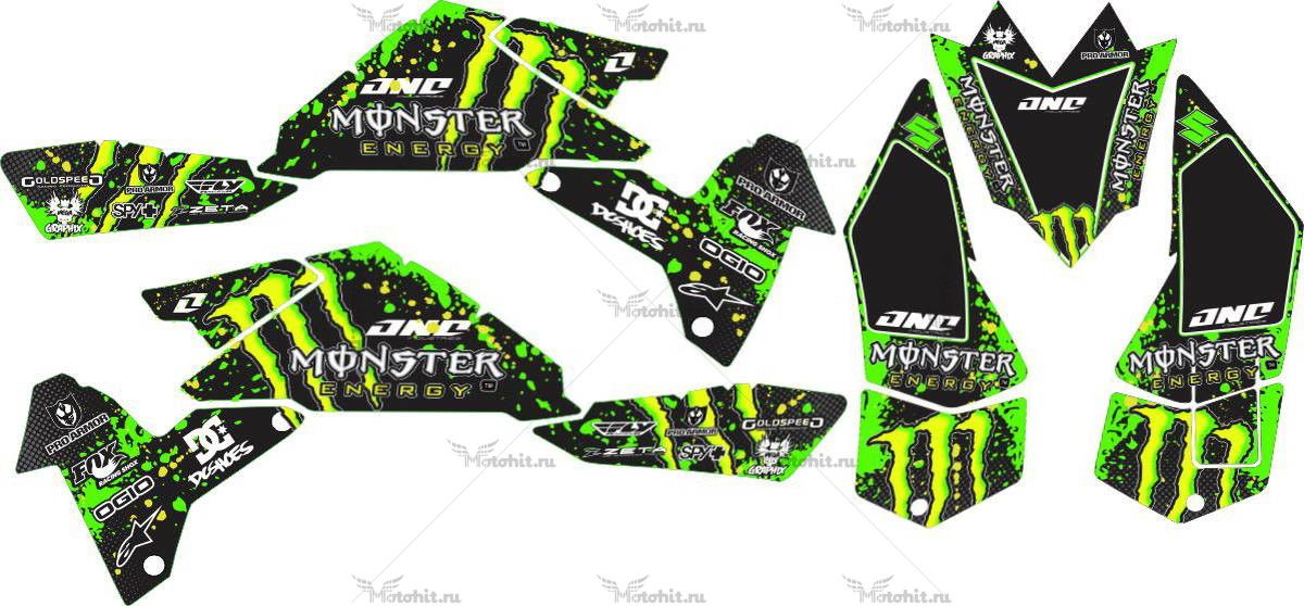 Decals for SUZUKI LTR-450 NEW-MONSTER 2006-2018