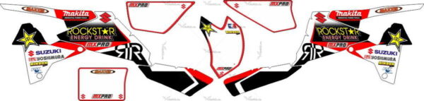 Decals for SUZUKI LTR-450 QUADRACER 2001 2006-2018