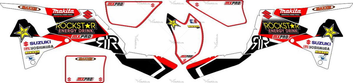 Decals for SUZUKI LTR-450 QUADRACER 2001 2006-2018