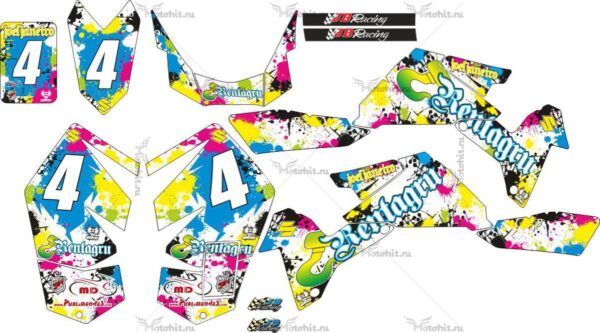 Decals for SUZUKI LTR-450 RENTAGRU 2006-2018