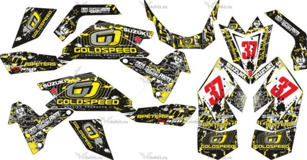 Decals for SUZUKI LTR-450 R-GOLDSPEED 2006-2018