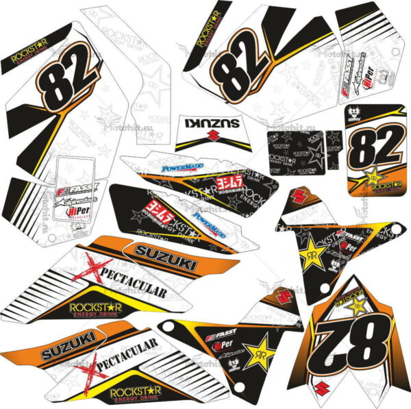 Decals for SUZUKI LTR-450 XPECTACULAR 2006-2018