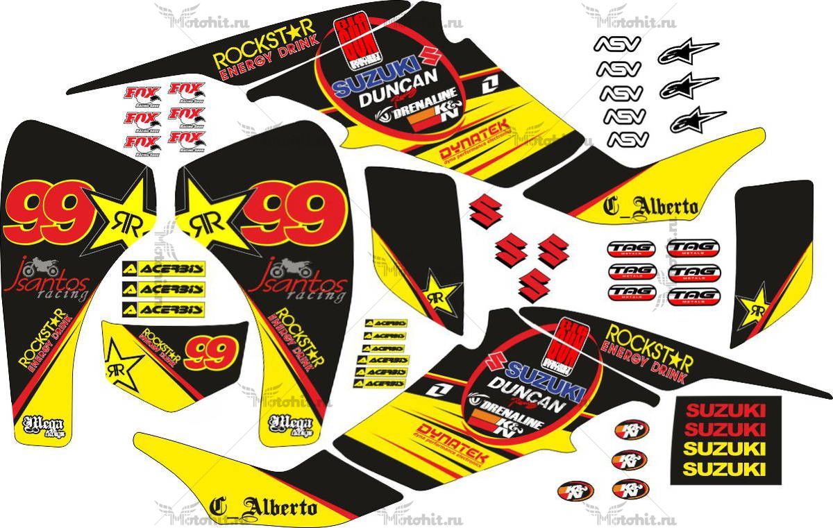 Decals for SUZUKI LTZ-400 2003-2008