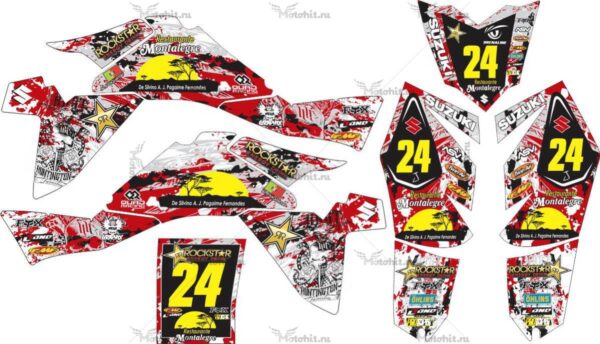 Decals for SUZUKI LTR-450 MONTALEGRE 2006-2018