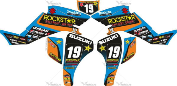 Decals for SUZUKI LTZ-400 ROCKSTAR 2003-2008