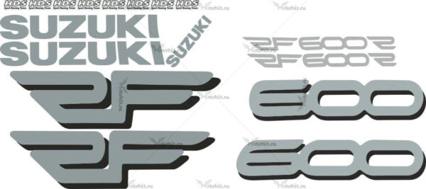 Decals for SUZUKI RF-600 1993-1997