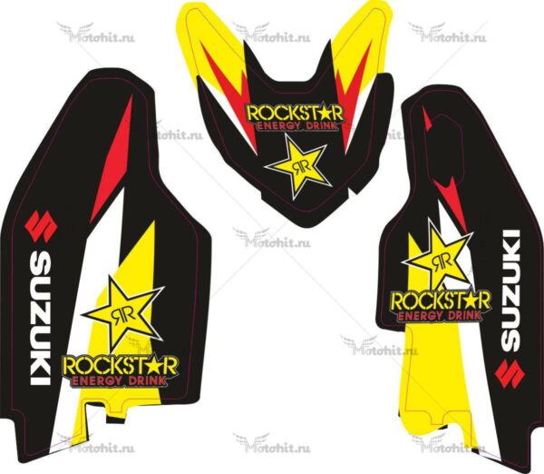 Decals for SUZUKI RMZ-125 RMZ-250 2007-2009 MAKITA