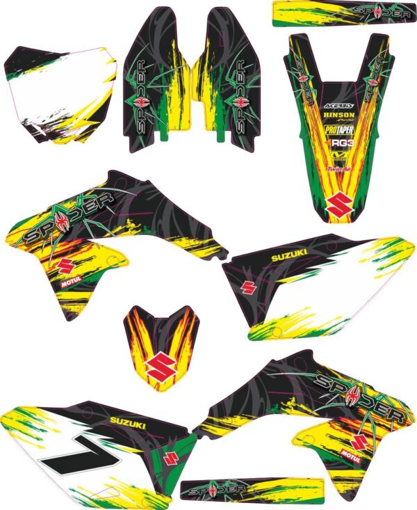 Decals for SUZUKI RMZ-450 2008-2017