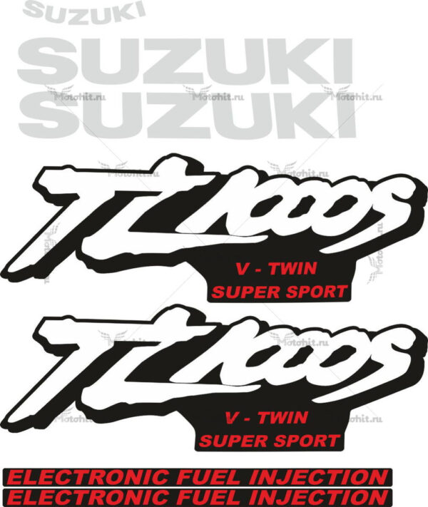 Decals for SUZUKI TL-1000-S 1997-2003