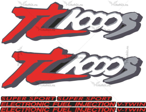 Decals for SUZUKI TL-1000-S 1998