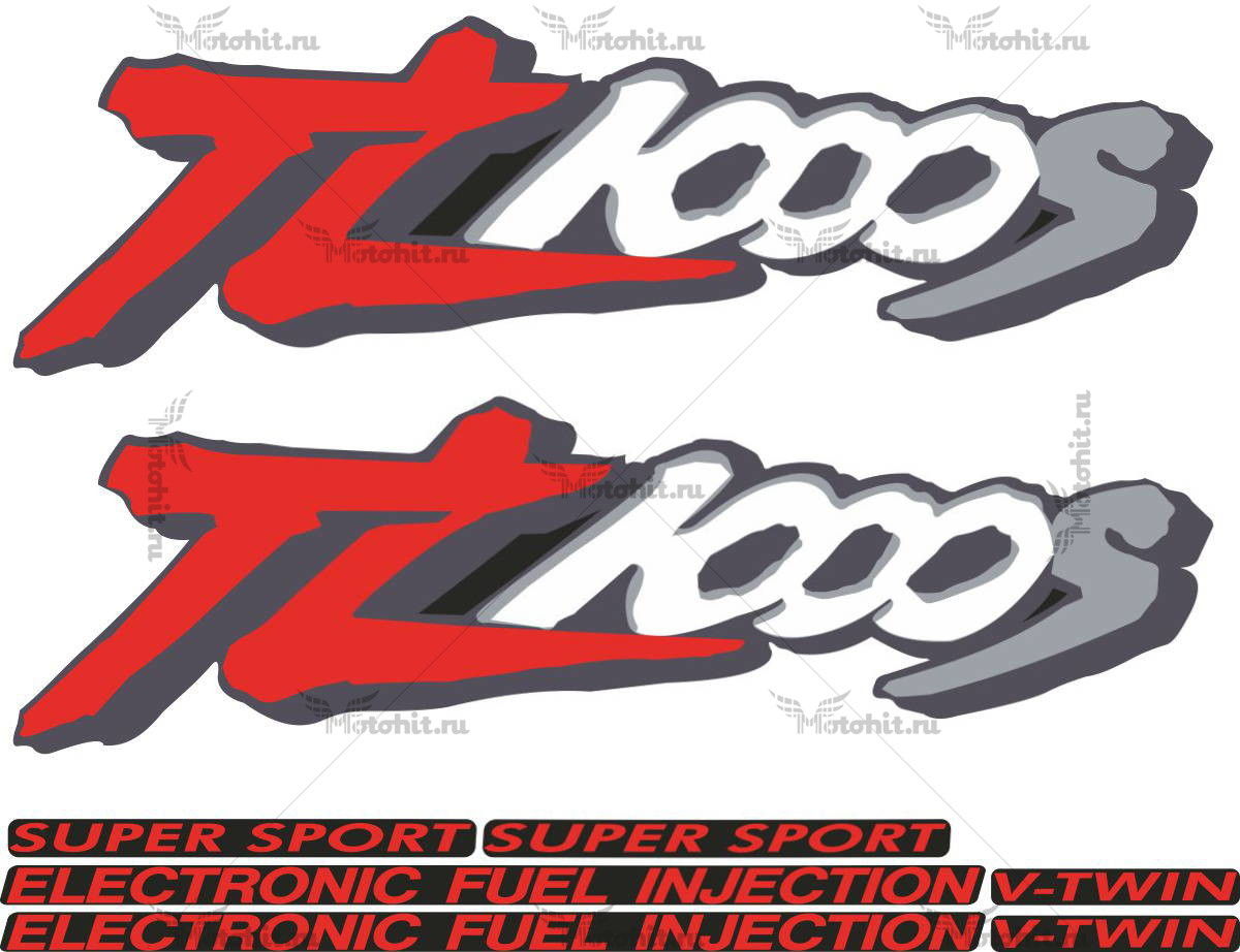 Decals for SUZUKI TL-1000-S 1998