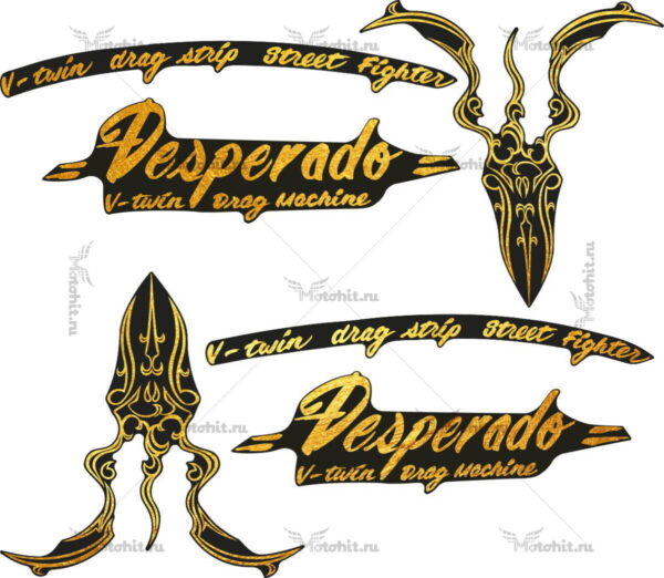 Decals for Suzuki VZ-400 1996 Desperado