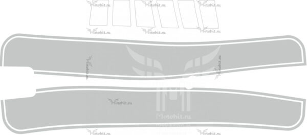 Fairing stickers Yamaha-Drag Star - XVS-1100 2008