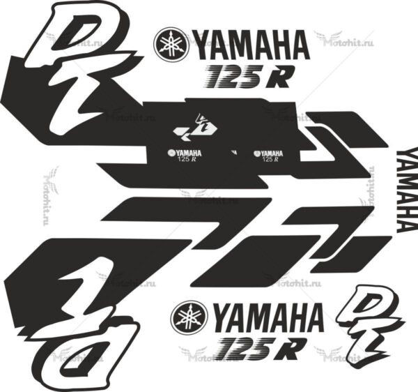 Decals for Yamaha DT-125-R 1998