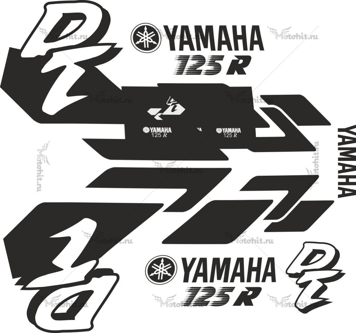 Decals for Yamaha DT-125-R 1998
