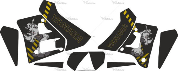 Decals for Yamaha DT-200 1991-2003