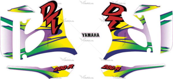 Decals for Yamaha DT-200-R 1999