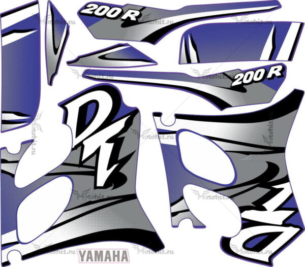 Decals for Yamaha DT-200-R 2000