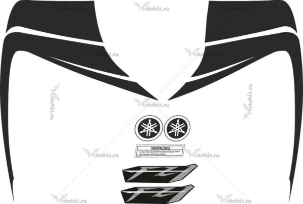 Decals for Yamaha FZ-1 2006 FAZER