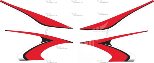Decals for Yamaha FZ-6 2009