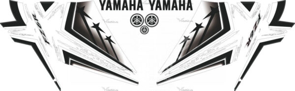 Decals for Yamaha FZ-6R 2009-2015 STARS GRADIENT
