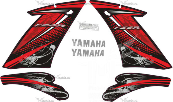 Decals for Yamaha FZ6R 2013