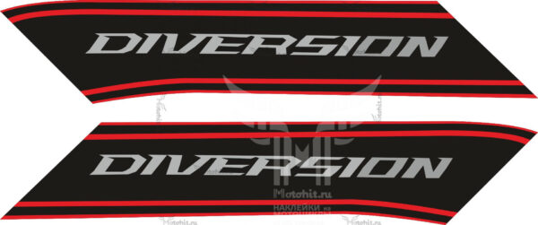 Decals for YAMAHA FZ6R 2012 DIVERSION