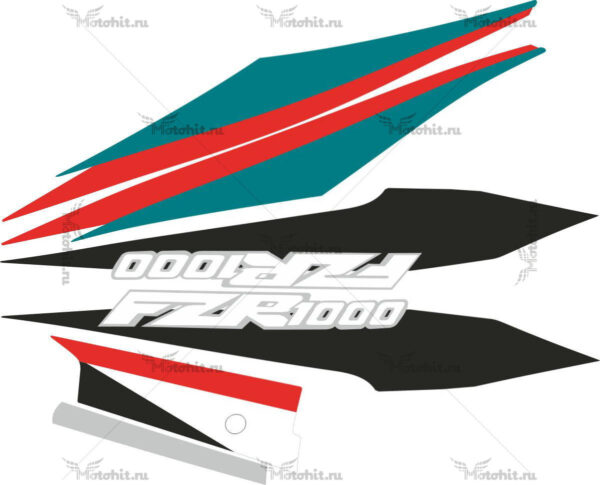 Decals for Yamaha FZR-1000 1995