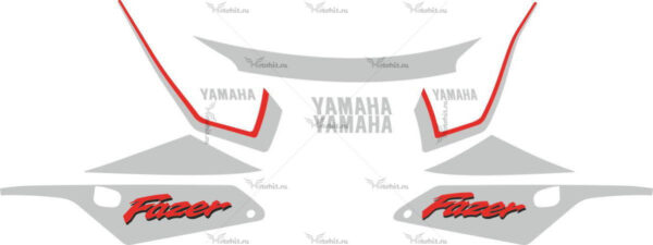 Decals for Yamaha FZS-600 2000 FAZER