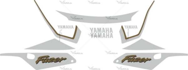 Decals for Yamaha FZS-600 2000 FAZER-GOLD