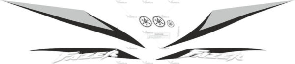Decals for Yamaha FZS-600 2002-2003 FAZER