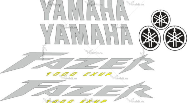 Decals for Yamaha FZS-1000 2001-2005 FAZER+CAMERTONS