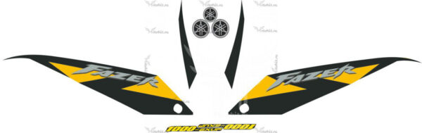 Decals for Yamaha FZS-1000 2001-2005 FAZER-SIDES
