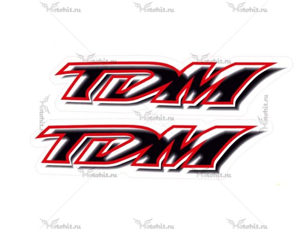 Decals for Yamaha TDM-850 2000-2001 letters