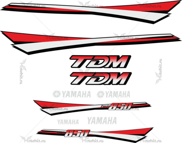 Decals for Yamaha TDM-850 1994